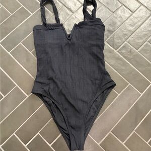 L*Space Cha Cha V-Notch One-Piece Swimsuit